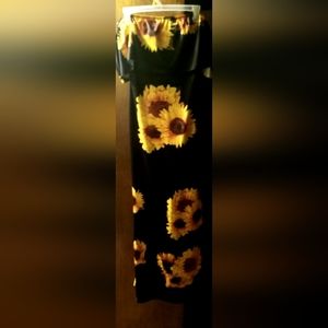 Long sunflower dress